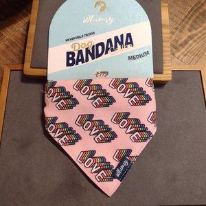 NEW Whimsy Medium reversible Bandana Collar